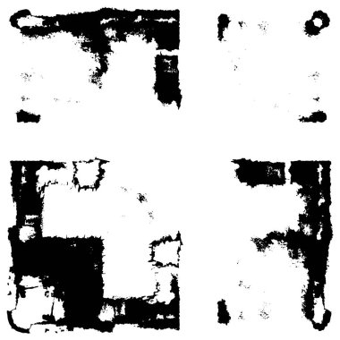 Soyut grunge monokrom arka planı. Vektör illüstrasyonu