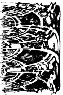 Soyut grunge monokrom arka planı. Vektör illüstrasyonu