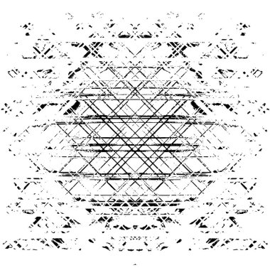 Soyut grunge monokrom arka planı. Vektör illüstrasyonu