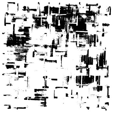 Soyut grunge monokrom arka planı. Vektör illüstrasyonu