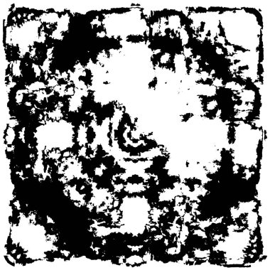 Soyut grunge monokrom arka planı. Vektör illüstrasyonu