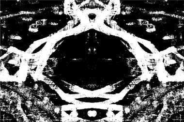 Soyut grunge monokrom arka planı. Vektör illüstrasyonu