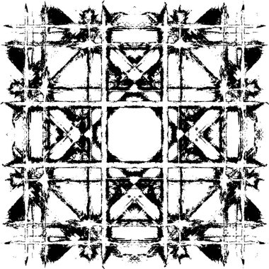 Soyut grunge monokrom arka planı. Vektör illüstrasyonu