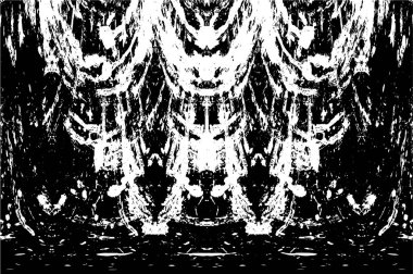 Soyut grunge monokrom arka planı. Vektör illüstrasyonu