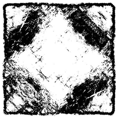 Soyut grunge monokrom arka planı. Vektör illüstrasyonu