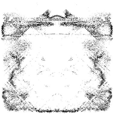 Soyut grunge monokrom arka planı. Vektör illüstrasyonu