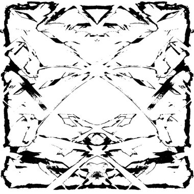 Soyut grunge monokrom arka planı. Vektör illüstrasyonu