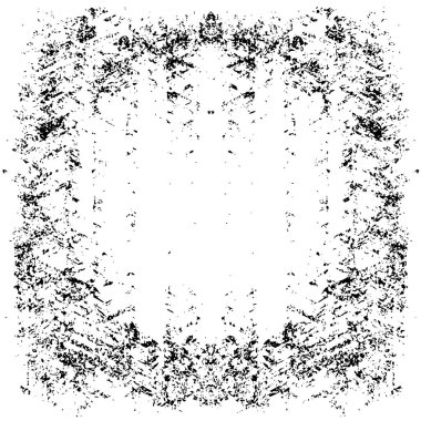 Soyut grunge monokrom arka planı. Vektör illüstrasyonu