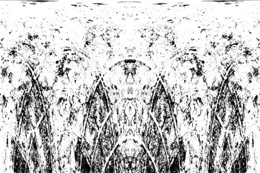 Soyut grunge monokrom arka planı. Vektör illüstrasyonu