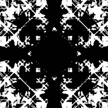 Soyut grunge monokrom arka planı. Vektör illüstrasyonu