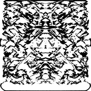 Soyut grunge monokrom arka planı. Vektör illüstrasyonu