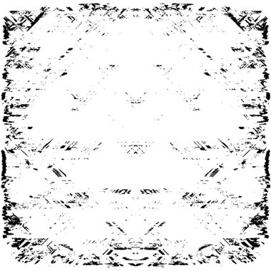 Soyut grunge monokrom arka planı. Vektör illüstrasyonu
