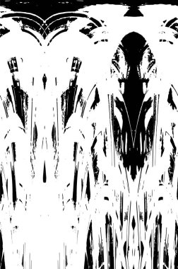 Soyut grunge monokrom arka planı. Vektör illüstrasyonu