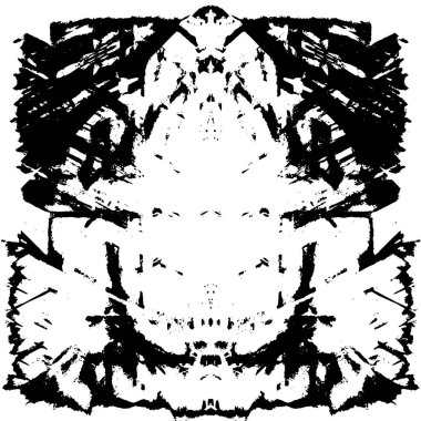 Soyut grunge monokrom arka planı. Vektör illüstrasyonu