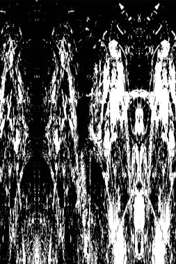 Soyut grunge monokrom arka planı. Vektör illüstrasyonu