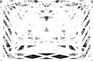 Soyut grunge monokrom arka planı. Vektör illüstrasyonu