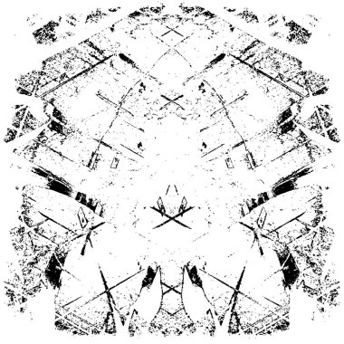 Soyut grunge monokrom arka planı. Vektör illüstrasyonu