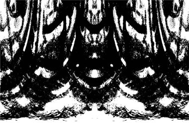 Soyut grunge monokrom arka planı. Vektör illüstrasyonu