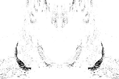 Soyut grunge monokrom arka planı. Vektör illüstrasyonu