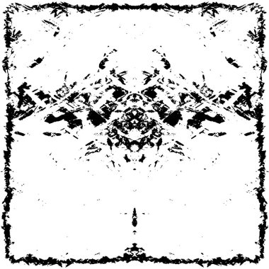 Soyut grunge monokrom arka planı. Vektör illüstrasyonu