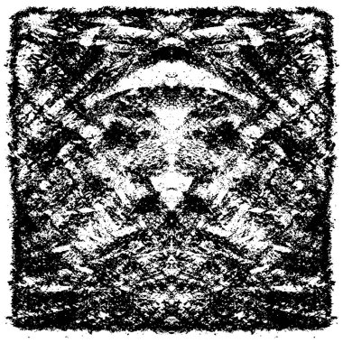 Soyut grunge monokrom arka planı. Vektör illüstrasyonu