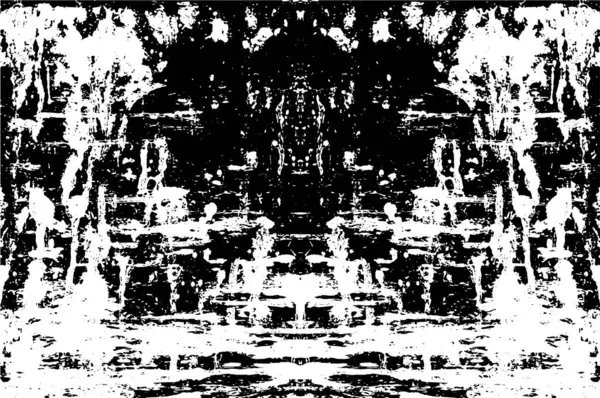 Farklı desenlere sahip soyut grunge arkaplanı, siyah ve beyaz 