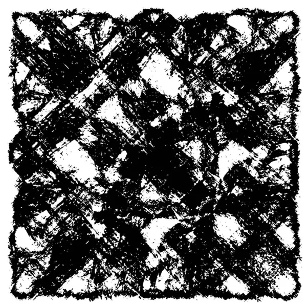 Abstrakter Grunge Hintergrund Mit Unterschiedlichen Mustern Schwarz Und Weiß — Stockvektor