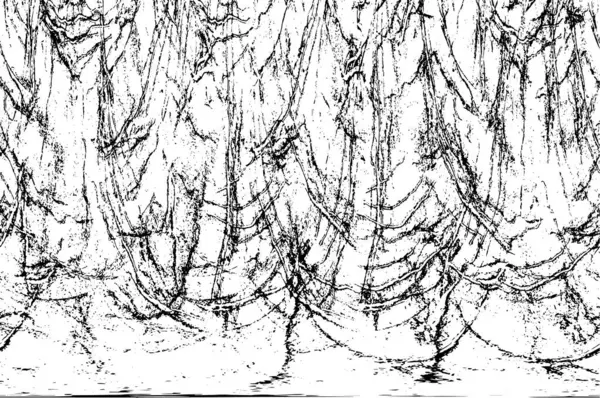 Farklı desenlere sahip soyut grunge arkaplanı, siyah ve beyaz 