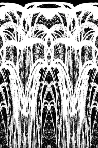 Beton siyah beyaz çatlaklar