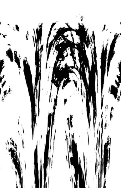 Noir Blanc Grunge Texture Illustration Fond — Image vectorielle