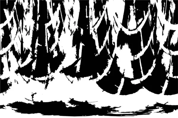 Beton siyah beyaz çatlaklar