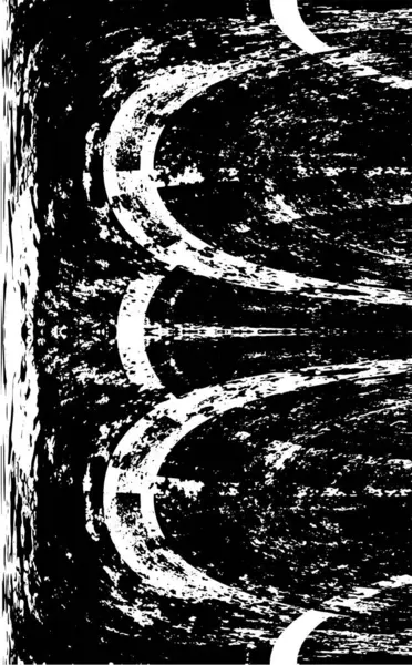 Beton siyah beyaz çatlaklar