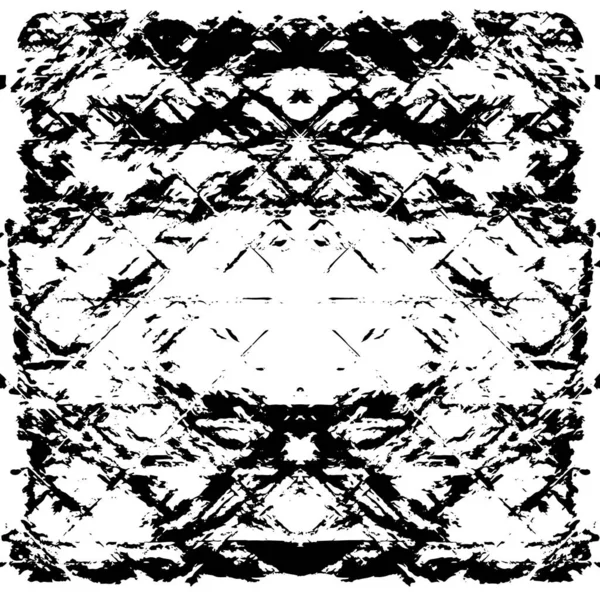 Fond Texturé Abstrait Noir Blanc — Image vectorielle