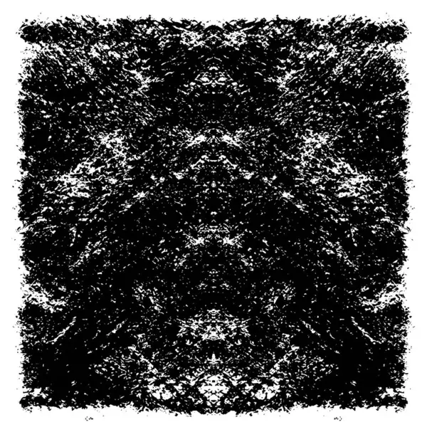 Siyah beyaz dokusunda sıkıntılı bir arka plan. soyut vektör illüstrasyonu.