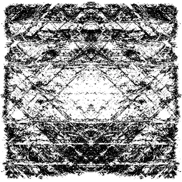 Siyah beyaz dokusunda sıkıntılı bir arka plan. soyut vektör illüstrasyonu.