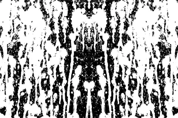 Siyah beyaz dokusunda sıkıntılı bir arka plan. soyut vektör illüstrasyonu.