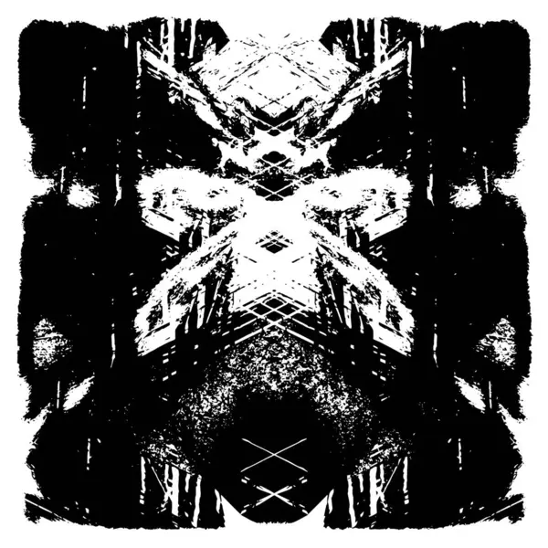 Soyut grunge monokrom arka planı. Vektör illüstrasyonu