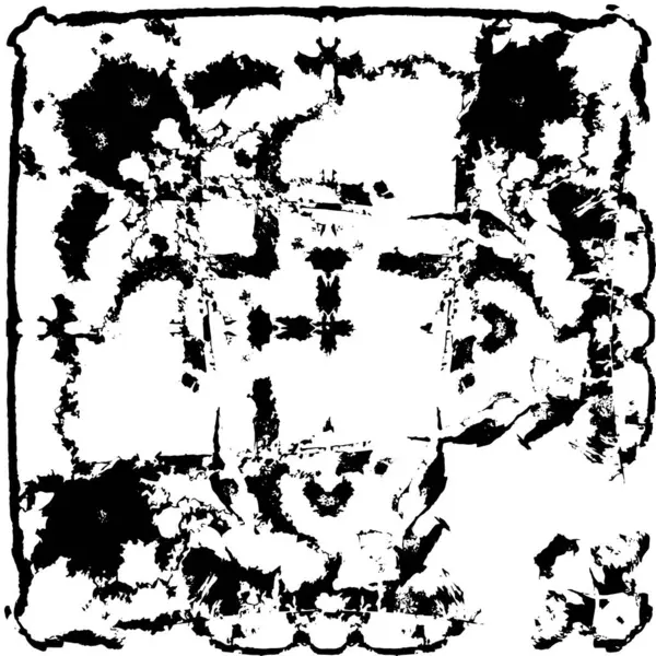 Soyut grunge monokrom arka planı. Vektör illüstrasyonu