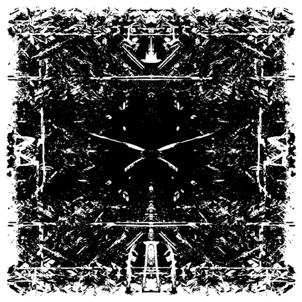 Soyut grunge monokrom arka planı. Vektör illüstrasyonu