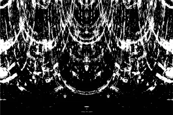 Soyut grunge monokrom arka planı. Vektör illüstrasyonu