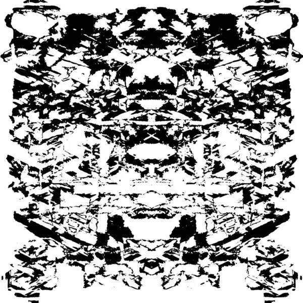 Abstraktní Grunge Monochromatické Pozadí Vektorová Ilustrace — Stockový vektor