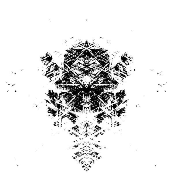 Soyut grunge monokrom arka planı. Vektör illüstrasyonu