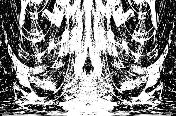 Soyut grunge monokrom arka planı. Vektör illüstrasyonu