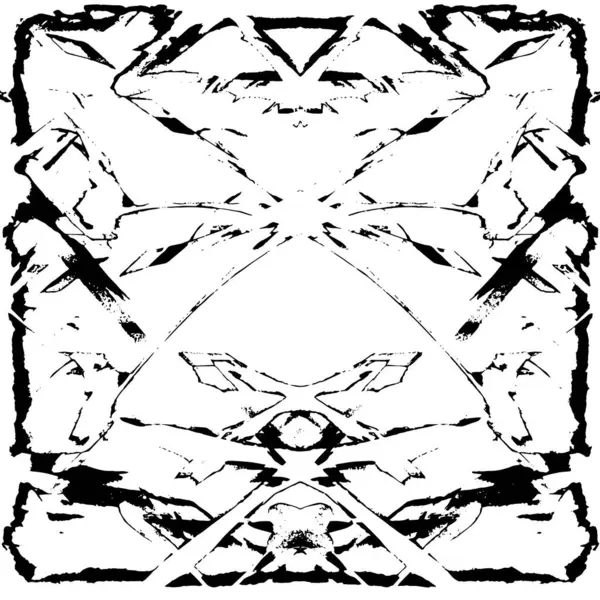 Abstraktní Grunge Monochromatické Pozadí Vektorová Ilustrace — Stockový vektor