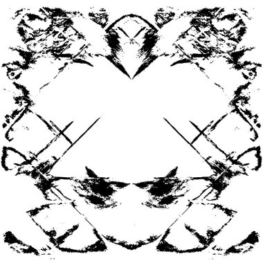 Soyut grunge monokrom arka planı. Vektör illüstrasyonu