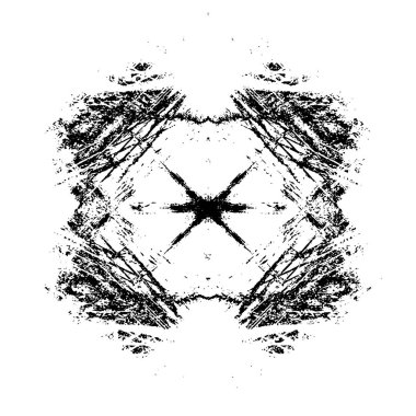 Soyut grunge monokrom arka planı. Vektör illüstrasyonu