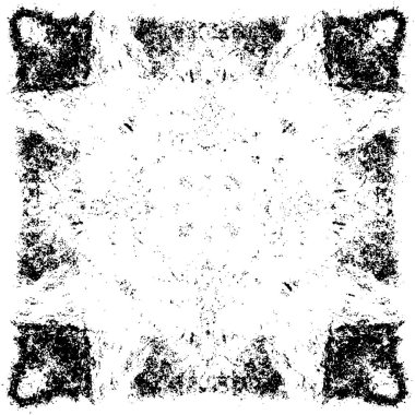 Soyut grunge arkaplanı. yaratıcı monokrom fon. vektör illüstrasyonu