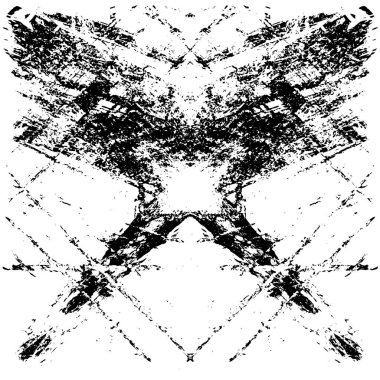 Soyut grunge arkaplanı. yaratıcı monokrom fon. vektör illüstrasyonu