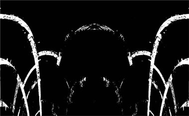 Soyut grunge arkaplanı. yaratıcı monokrom fon. vektör illüstrasyonu