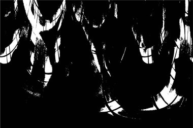 Soyut grunge arkaplanı. yaratıcı monokrom fon. vektör illüstrasyonu